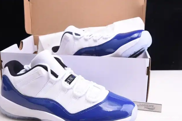 Cheap LUCY Low AH7860-100 11 Jordan Air White Retro Concord 0608